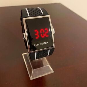 LED Digital Black Watch
